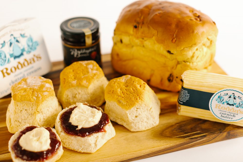 The Classic Cream Tea Chough Bakery