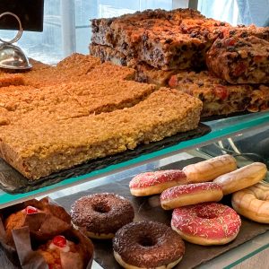 sweet treats served at our chough bakery shop in padstow